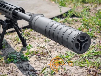 Глушник розбірний для високоточних гвинтівок AFTactical S56, .300 Win Mag, 5/8x24 UNEF